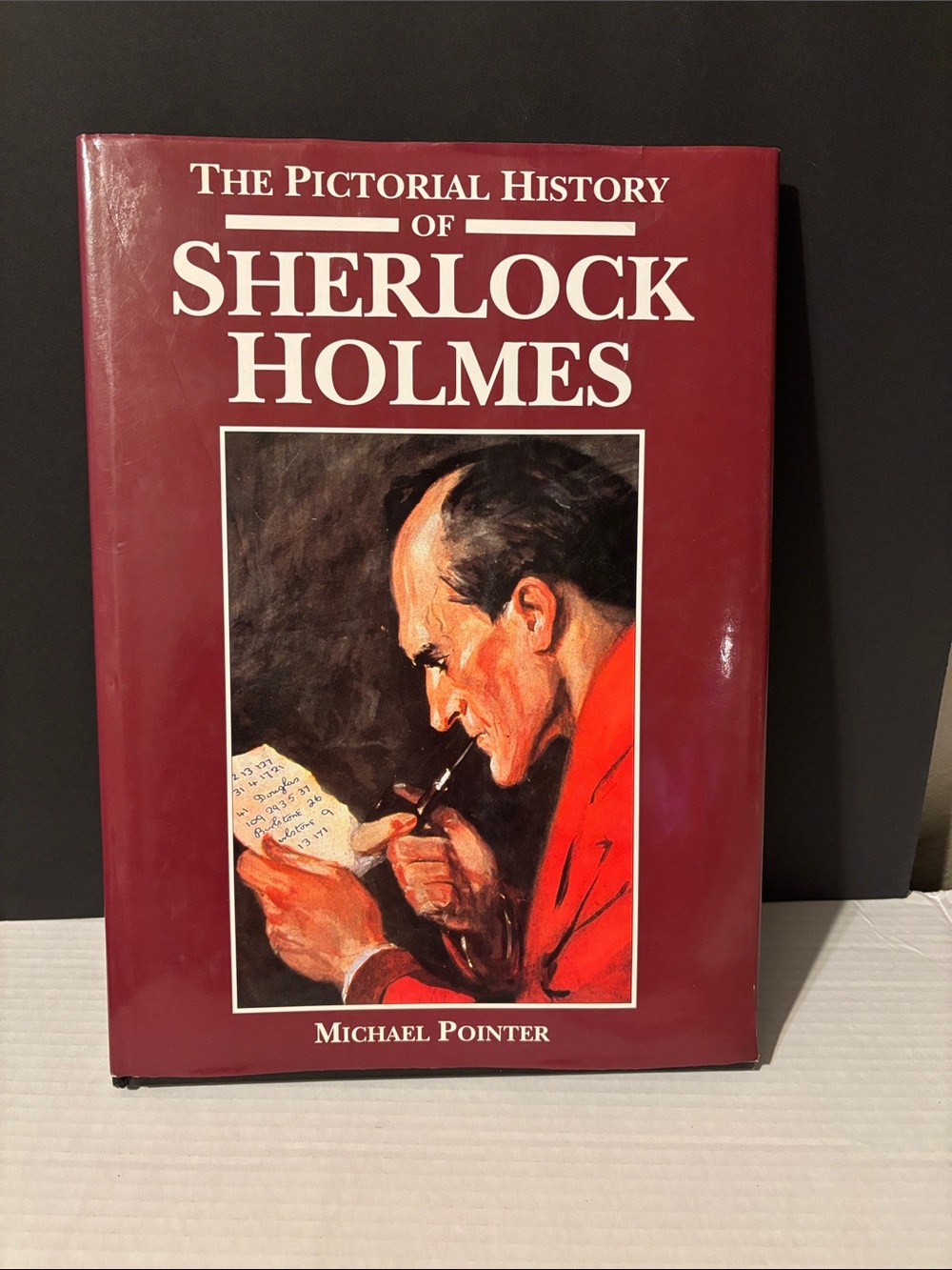 Sherlock Holmes Collectible Hardcover - Deep Red Cover